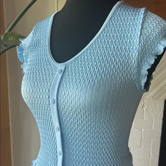 Urban Rebel Smocked Ruffled Blouse - Picture 3 of 8